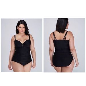 Lane Bryant Cacique Swim Top
